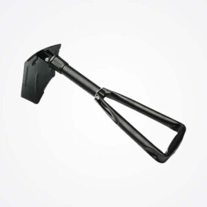 Carbon steel folded hand shovel